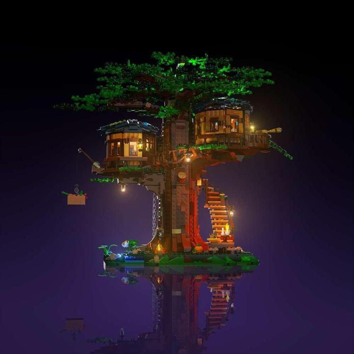 Produktbild Light my bricks LMB 2.0 LED Licht Set für LEGO® 21318 Baumhaus