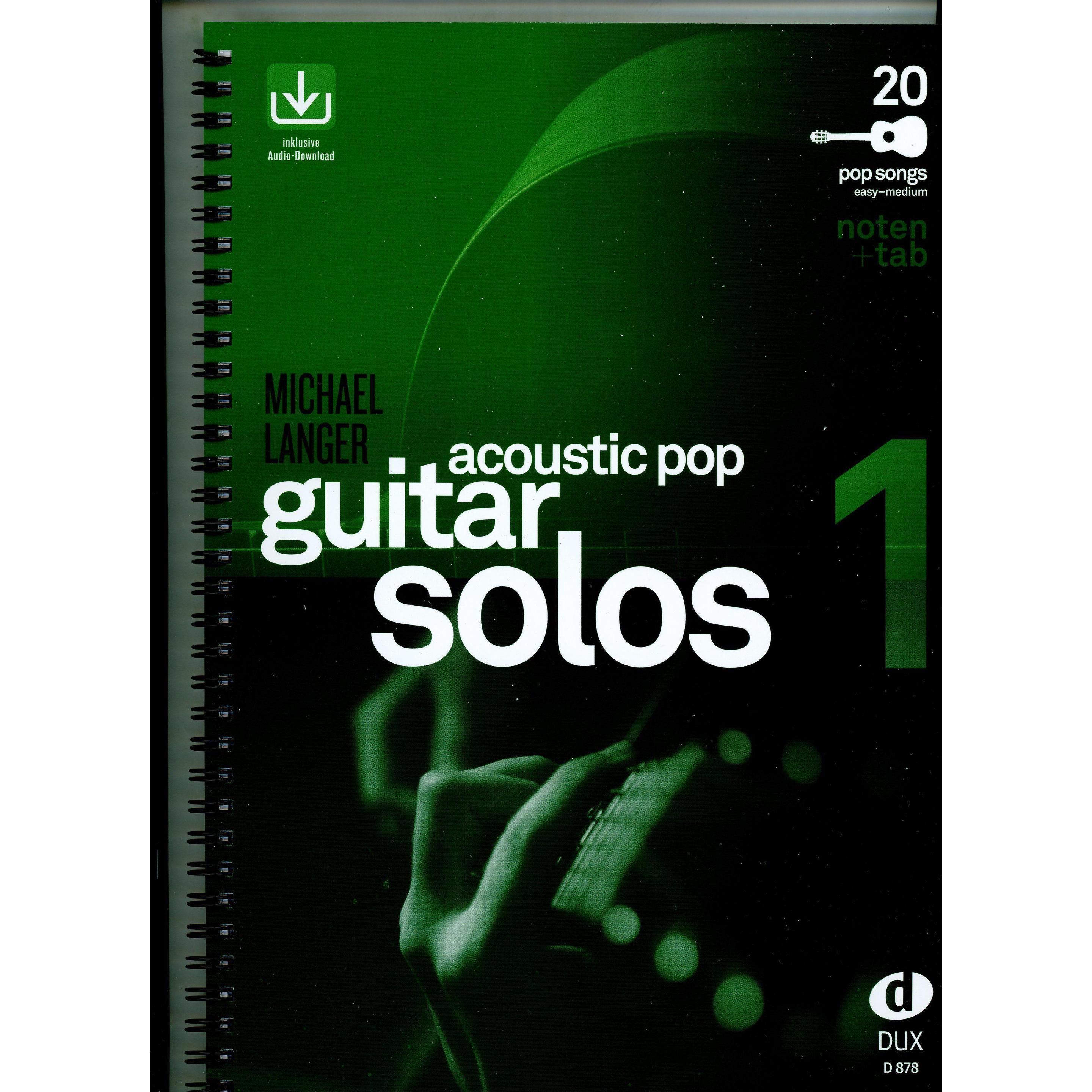 Acoustic Pop Guitar Solos 1, Sachbücher von Michael Langer
