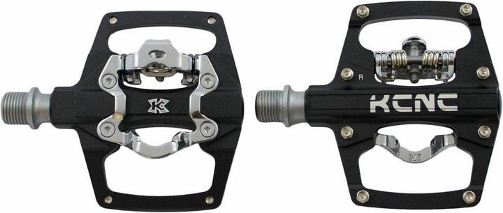 Actual product image KCNC AM Trap-TI clipless pedals Dual Side