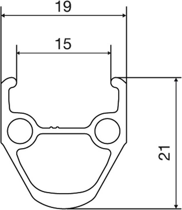 Actual product image Mavic CXP rim (28")