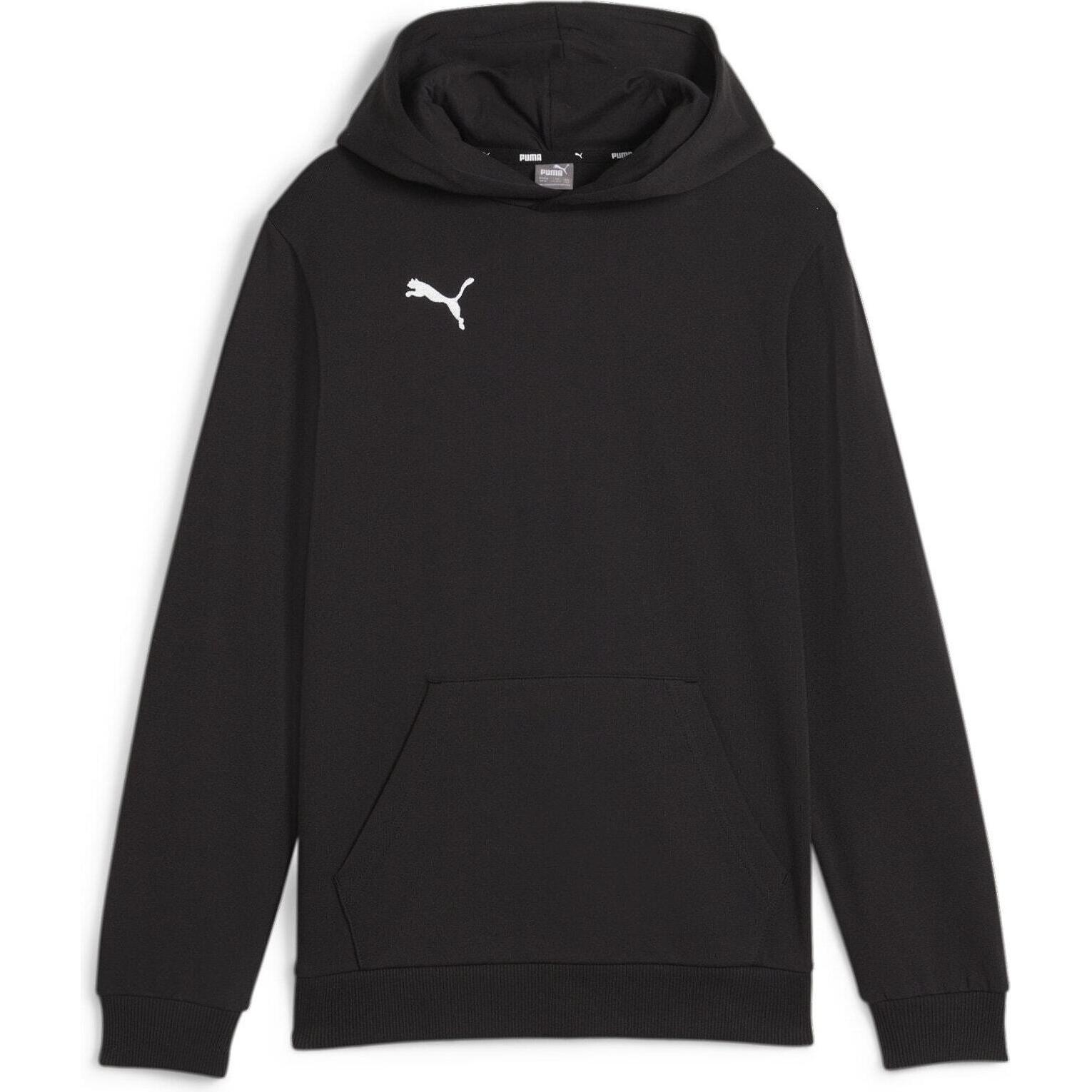 Puma, Jungen, Pullover, teamGOAL Casuals Hoody Jr, Schwarz, (128)