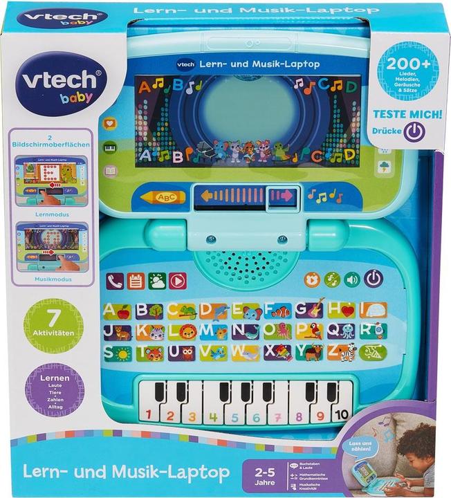Actual product image VTech Lern- und Musik-Laptop (German, 2 - 5 years)