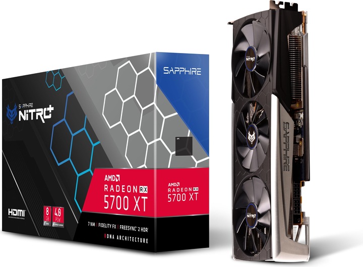 Produktbild Sapphire Nitro+ Radeon RX 5700 XT (8 GB)