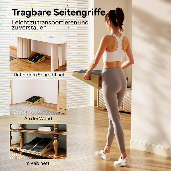 Produktbild SportNow Schrägbrett Buchenholz Naturholz