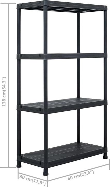 Actual product image vidaXL Stauregal