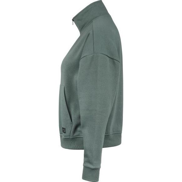 Thumbnail - Heber Peak, Damen, Pullover, Women's MMXX Nora Half-Zip Sweater, Grün, (S)