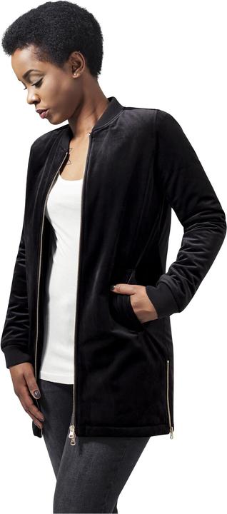 Immagine prodotto Urban Classics Giacca lunga da donna in velluto (S)