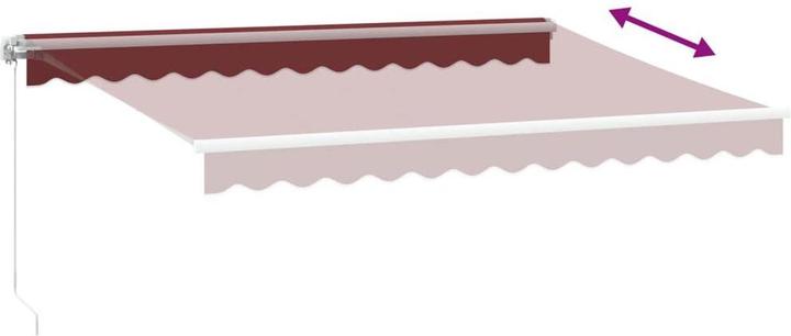 Produktbild vidaXL Einziehbare Markise (2.50 m)