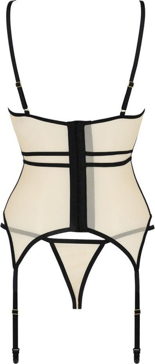 Produktbild Passion PE Serara corset & thong beige L/XL (L)