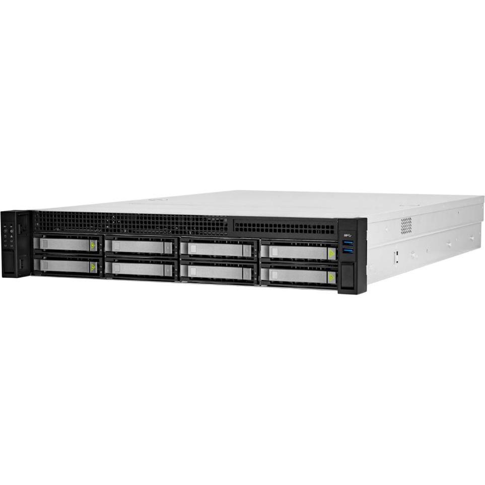 In Win Server di archiviazione ibrido 2U NVMe InWin Housing RS208-07/550RD/SLIM, Sistema di archiviazione