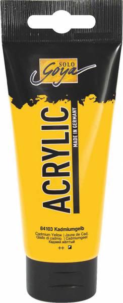Produktbild Kreul Basic Acryl 100ml (Kadmiumgelb, 100 ml)