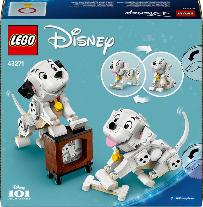 Produktbild LEGO Die Welpen Lucky und Penny aus 101 Dalmatiner (43271, LEGO Disney)