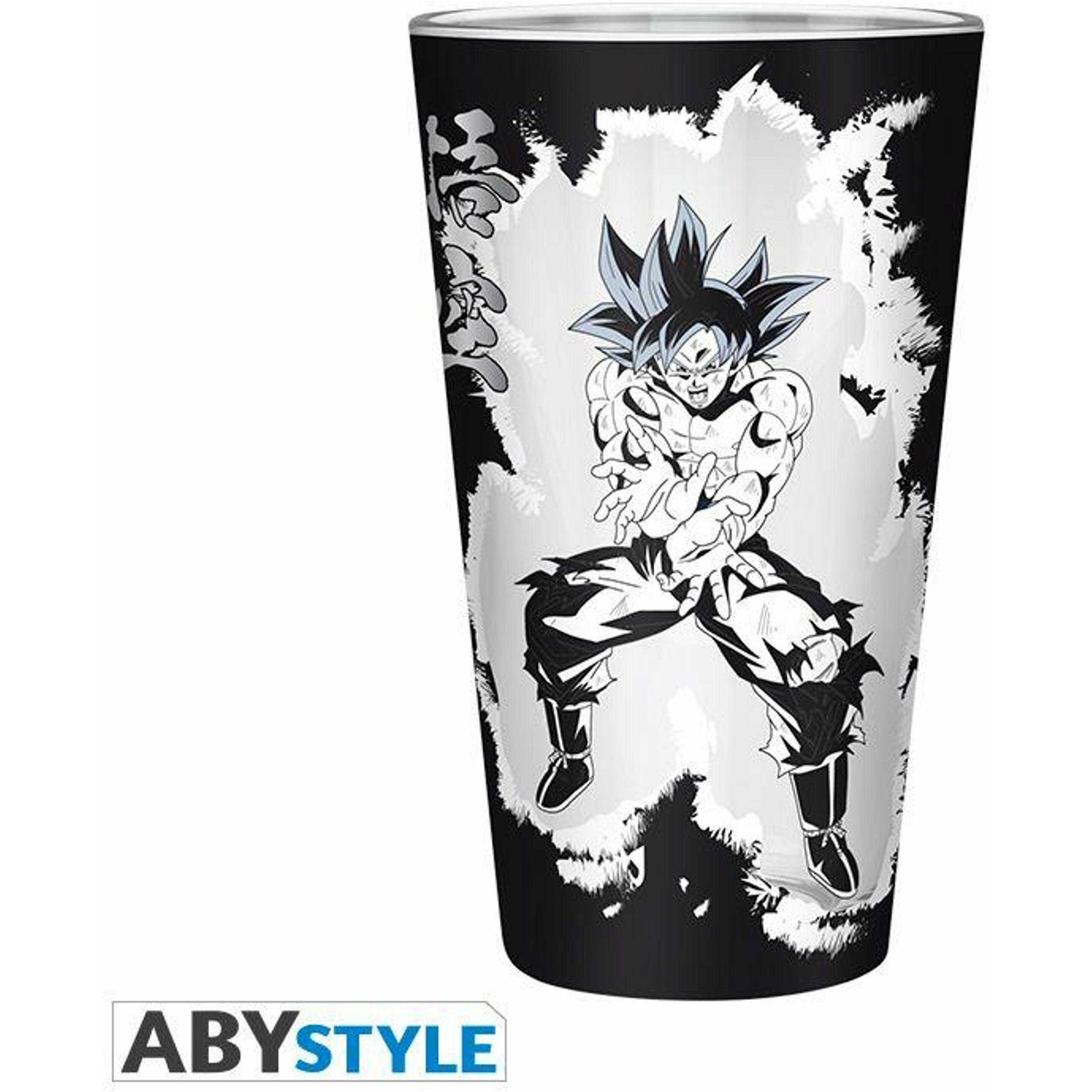 Abystyle Trasparente Dragon Ball - Goku E Vegeta, Bicchieri,