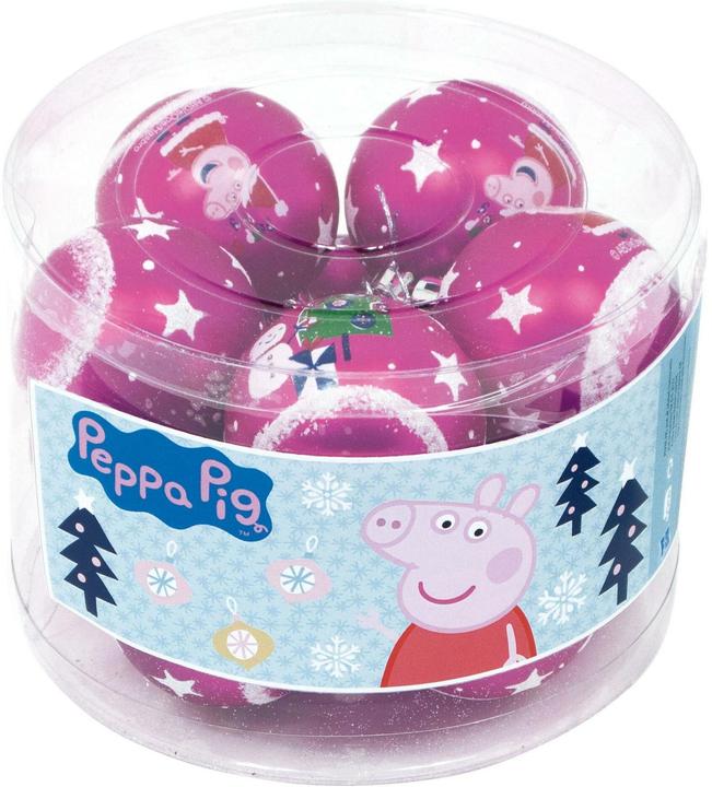Produktbild Arditex Kinderweihnachtskugeln Peppa Pig (10x)