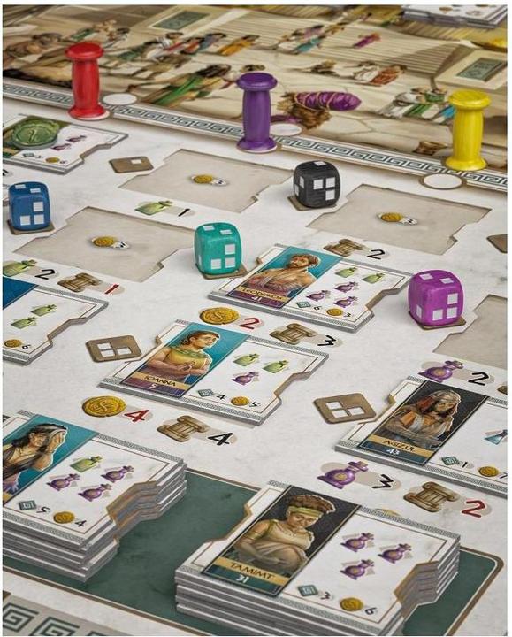 Actual product image Game Brewer GAB49356 - Hippocrates - Brettspiel, für 1-4 Spieler, ab 12 Jahren (DE-Ausgabe) (German, 1 - 4 Players)