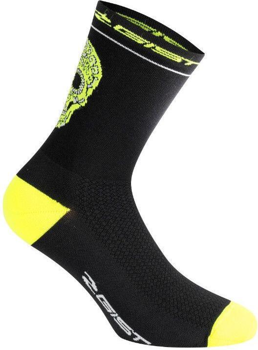 Black, Fluorescent Yellow
