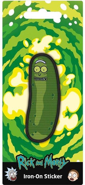 Actual product image Rick And Morty Embroidered Patch To Iron On (1 x)