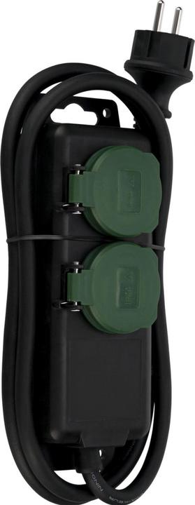 Actual product image REV Power strip IP44 2-fold 1.4m (2 x, CEE 7/3, 1.40 m)