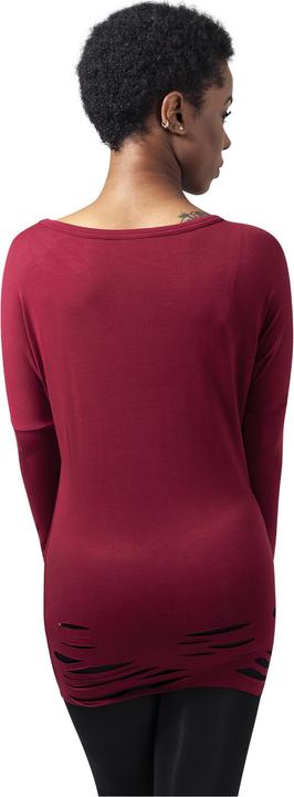 Produktbild Urban Classics Ladies Cutted Viscose L/S Tee (XS)