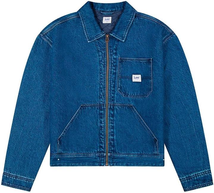 Actual product image Lee Lined Denim Jacket, Regular Fit, Machine Washable (XXL)