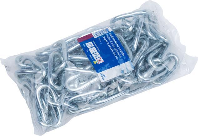 Actual product image Meister Round steel chain shape C galvanized (5 m)