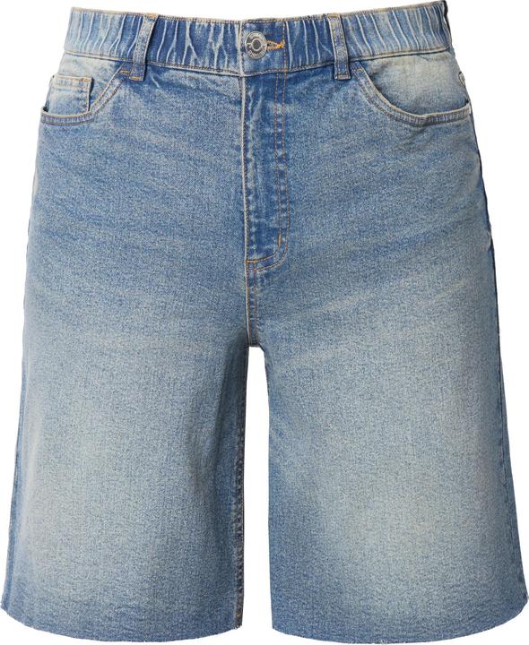 Studio Untold Jeans-Bermuda, Wide Legs, Fransensaum