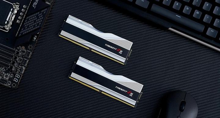 Productafbeelding G.Skill DDR5 32GB PC 7800 CL36 KIT (2x16GB) 32-TZ5RS (2 x 16GB, 7800 MHz, DDR5 RAM, DIMM 288 pin)