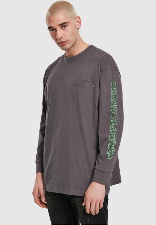 Produktbild Urban Classics Neon Logo Boxy Pocket LS (S)