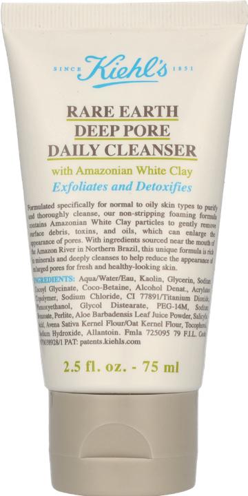 Produktbild Kiehl's Rare Earth Deep Pore Daily Cleanser (Reinigungstücher Gesicht, 75 ml)