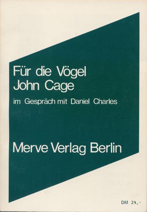Produktbild Für die Vögel (Deutsch, John Cage, 2010)