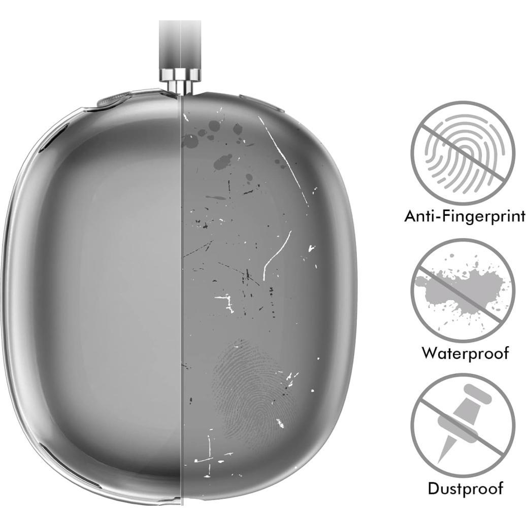 Screenguard Flexible TPU Clear Case (Kopfhörer Hülle), Kopfhörertasche + Schutzhülle, Transparent
