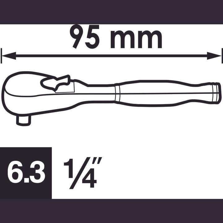 Produktbild Vigor 1/4" MINI UMSCHALTKNARRE