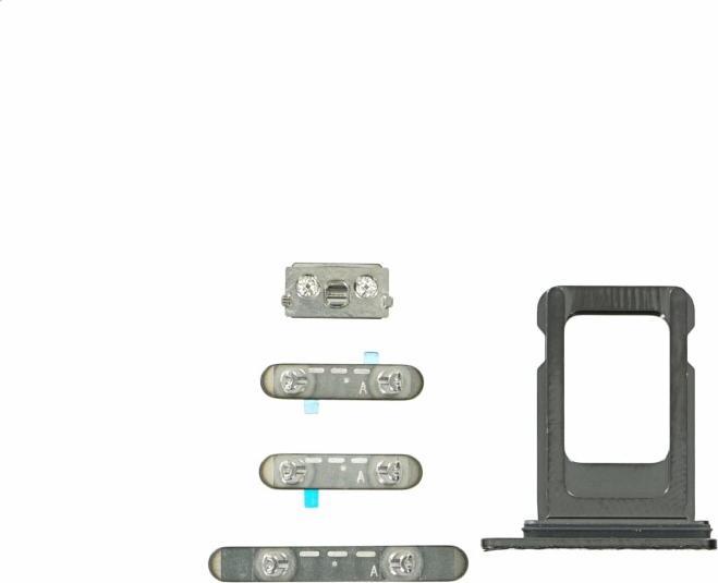 Actual product image OEM Button Set for iPhone 12 Pro pacific blue (Apple iPhone 12 Pro)