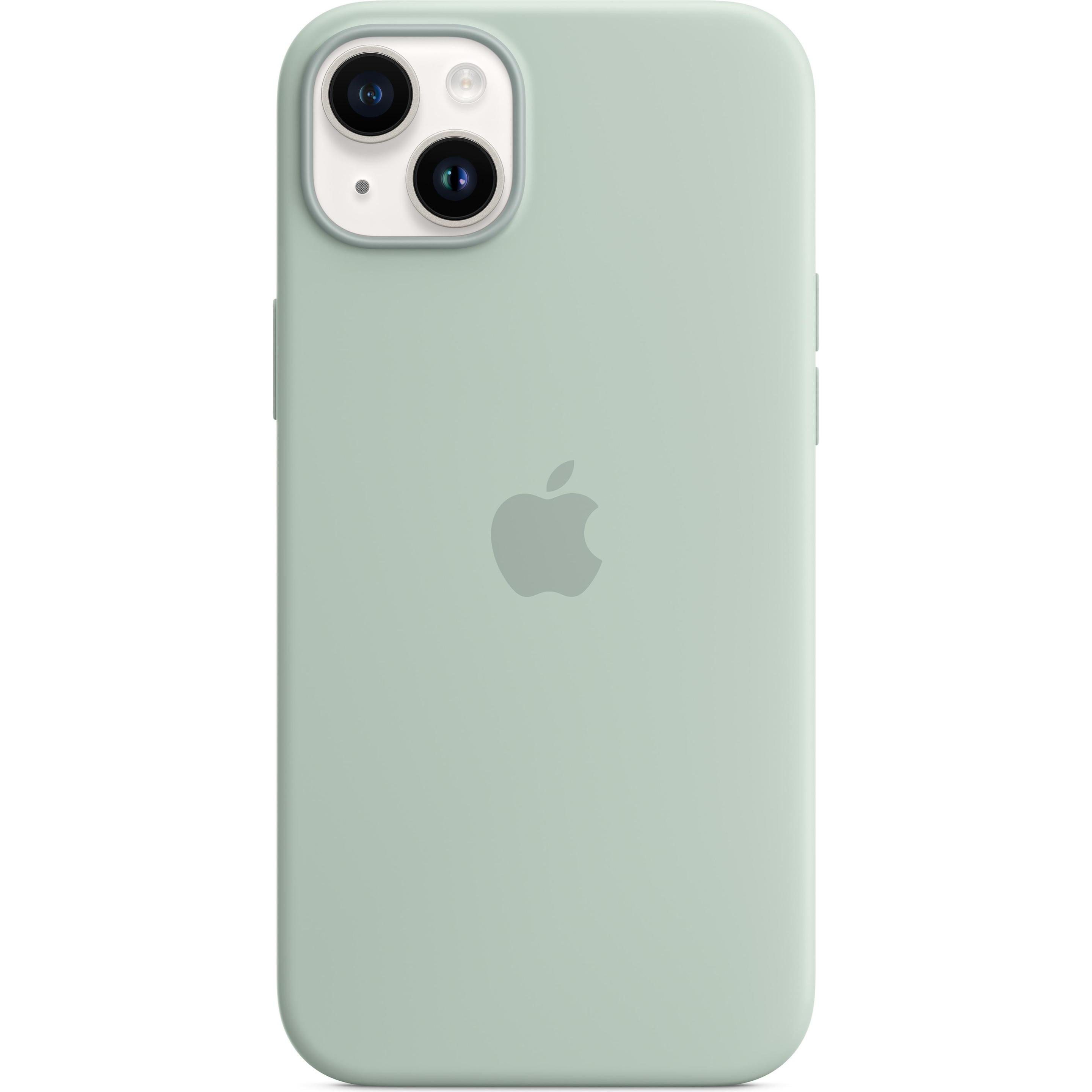 Apple Silicone Case with MagSafe (Apple iPhone 14 Plus), Smartphone Hülle, Grün