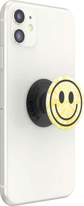 Actual product image PopSockets PopGrip Tie Dye Smiley