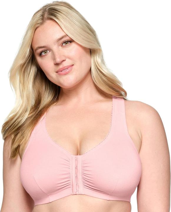 Actual product image Glamorise Rame Front Close Cotton Bra (85 E)