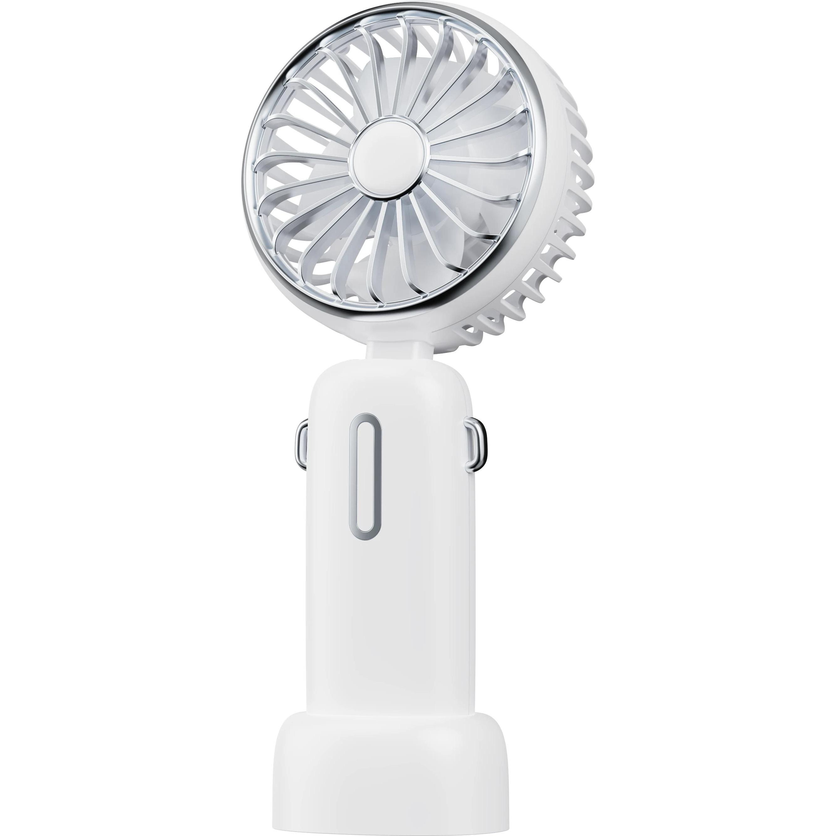 Thumbnail - Deltaco portable fan neck strap, Ventilator, Weiss