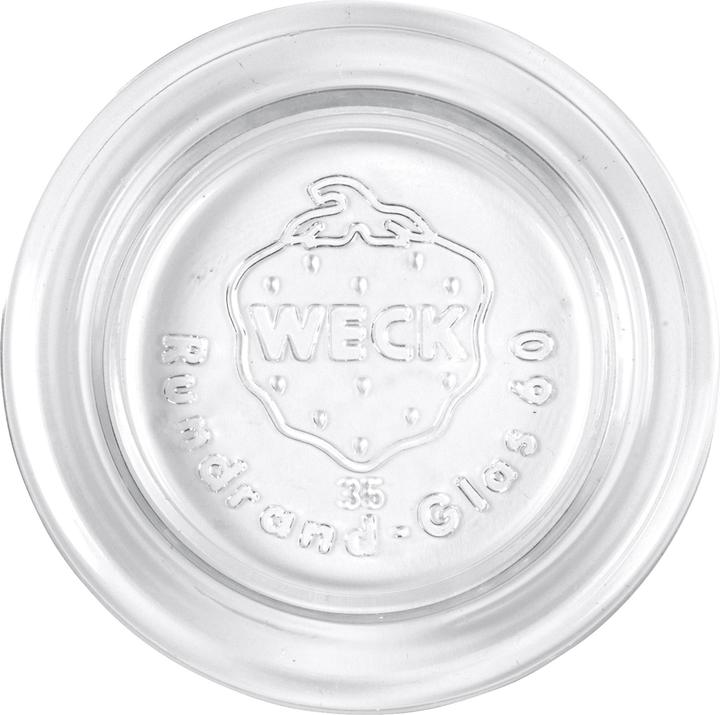 Actual product image Weck Round rim glass lid (1 pcs., 47.63 l)
