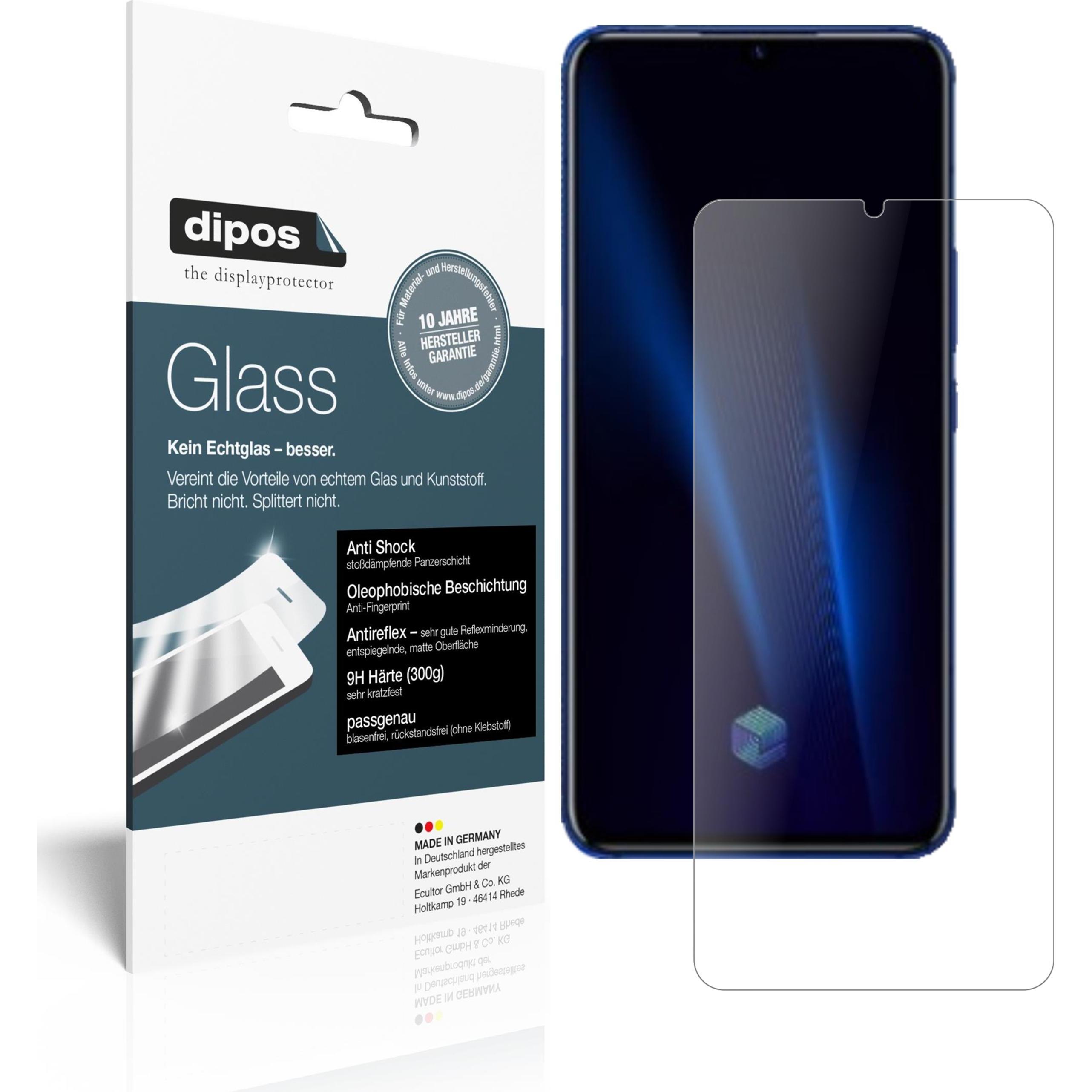 Dipos Displayschutz Anti-Shock (2 Stück, Vivo IQOO Pro), Smartphone Schutzfolie, Transparent