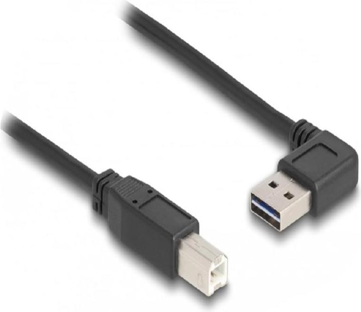 Produktbild Delock EASY-USB 2.0 Kabel mit Winkelstecker (1 m, USB 2.0)