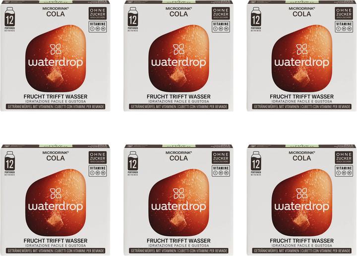 Immagine prodotto Waterdrop Microdrink Cola (Cola, 6 x)