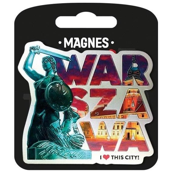 Nuance, Magneti, Magnet Ich liebe Polen Warschau ILP-MAG-A-WAR-08
