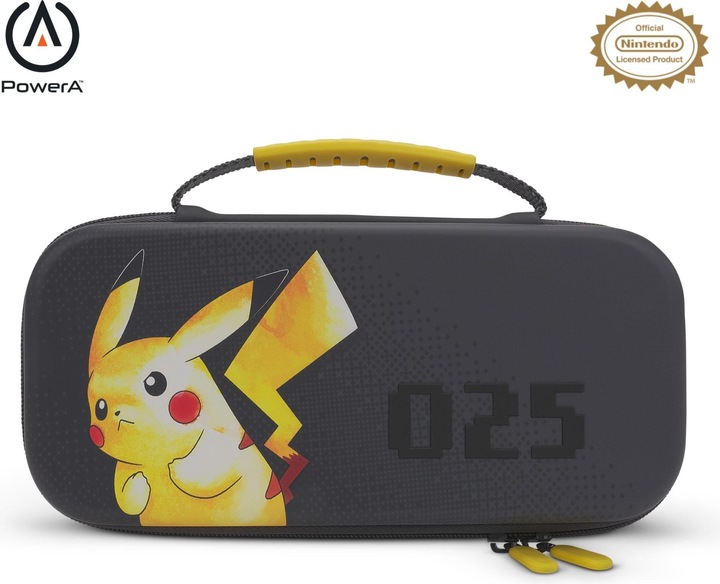 Image du produit PowerA Housse de protection Pikachu 025 (Switch Lite, Switch OLED, Switch)