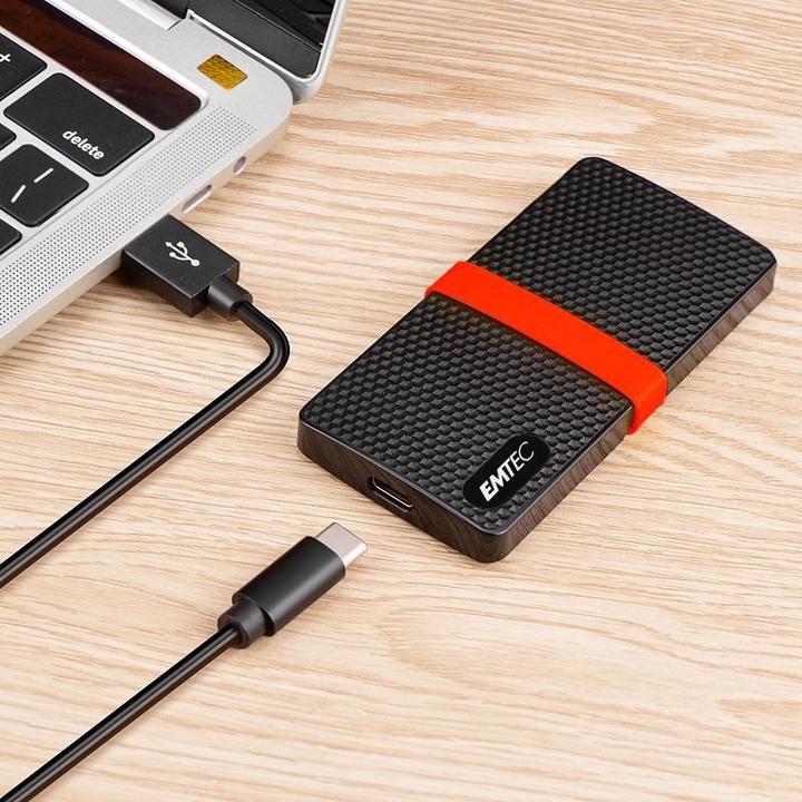 Image du produit Emtec X200 Portable SSD Power Plus (1 To)