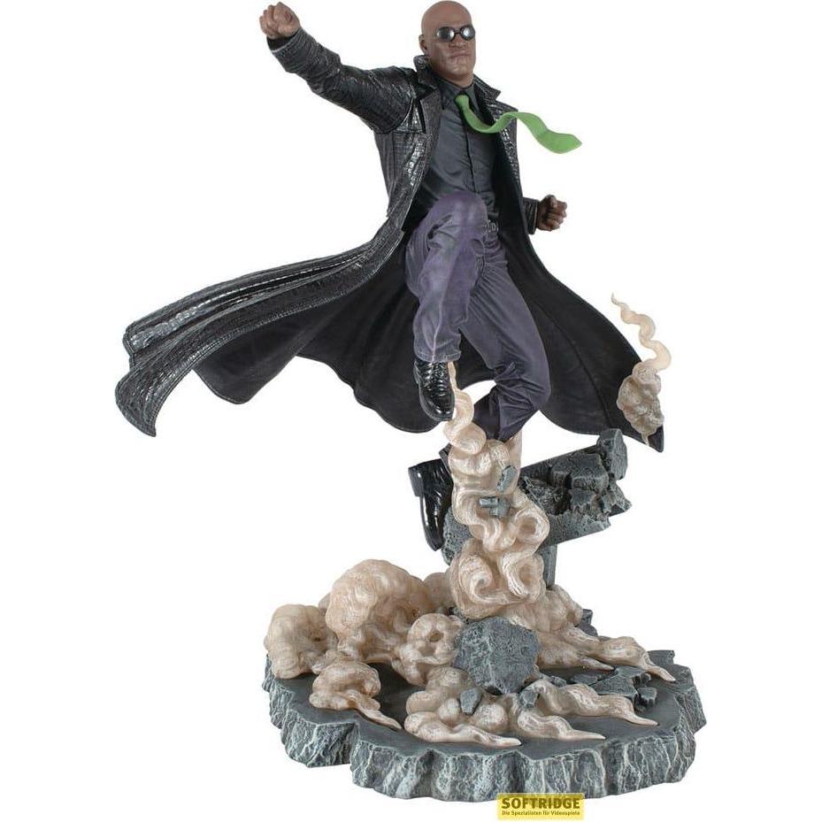 Diamond Select Toys The Matrix Gallery Deluxe PVC Statue Morpheus 30 cm