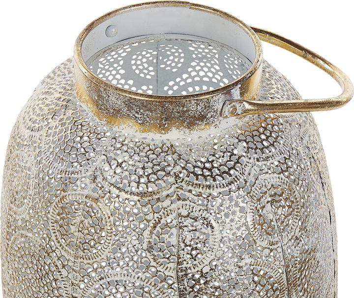 Produktbild Beliani Laterne Metall gold orientalisches Design 40 cm LANTAU