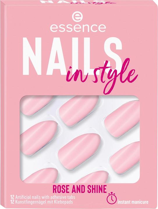essence Nails in style 14 (Kunstnägel, Rosa)