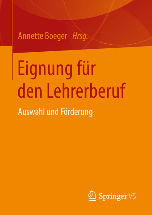 Produktbild Eignung für den Lehrerberuf (Deutsch, 2016)