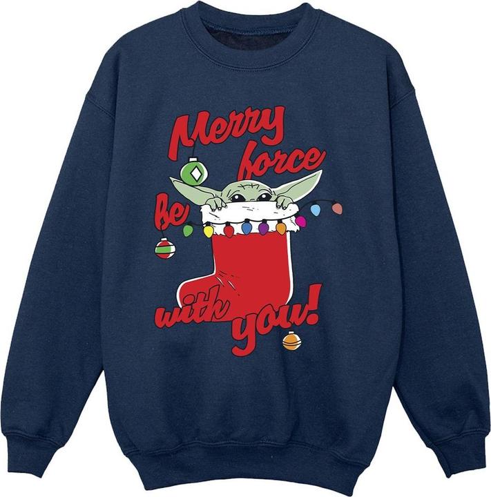 Produktbild Star Wars Merry Force Be With You Sweatshirt Mädchen (116)