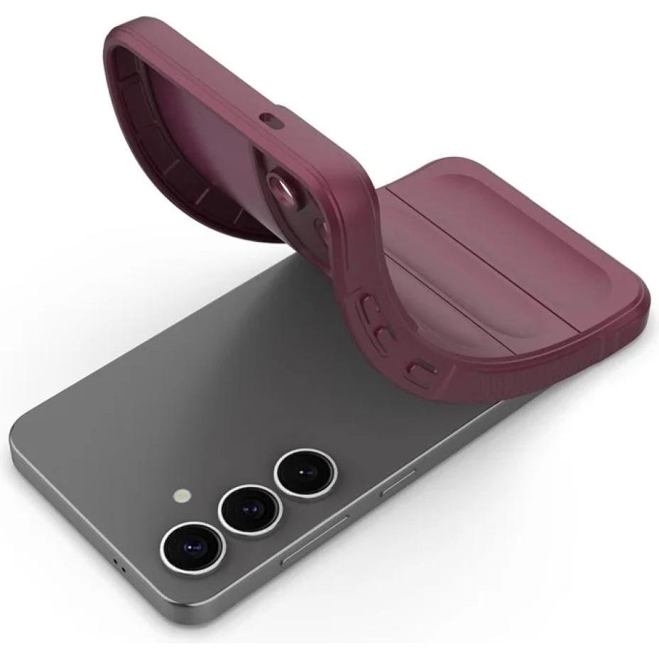 Thumbnail - Screenguard CloudCase Samsung Galaxy S25+ Hülle (Samsung Galaxy S25+), Smartphone Hülle, Rot